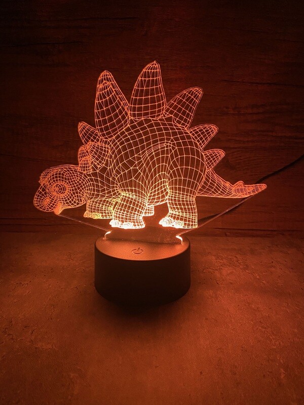 Cartoon Stegosaurus