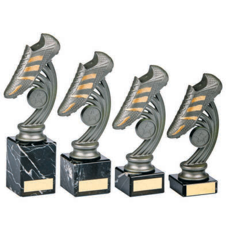 Football Boot on Blk Marble (4 Sizes Available)