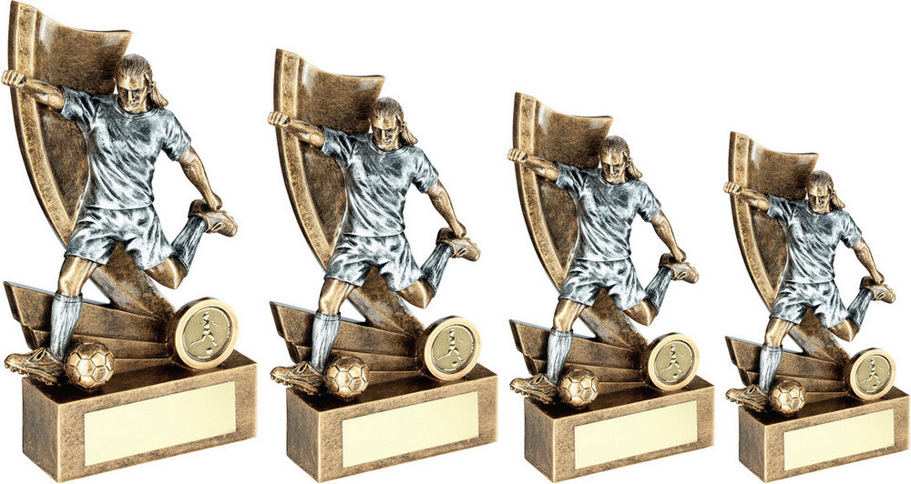 Resin Female Football Award (Available in 4 Sizes)