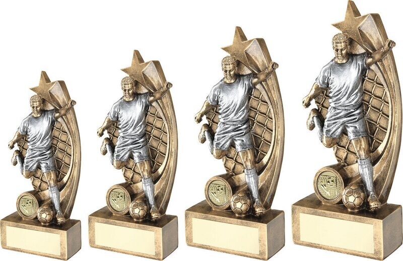 Resin Male Footballer