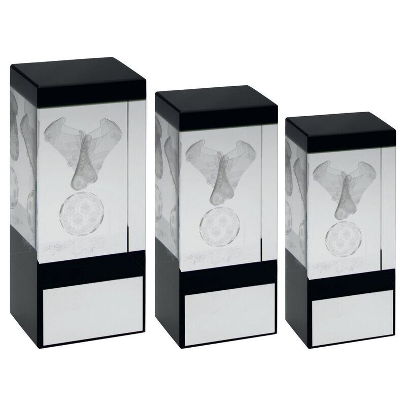 Football Glass Block Award