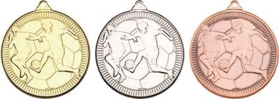 50mm Football Players Medal