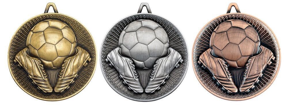 60mm Football Medal