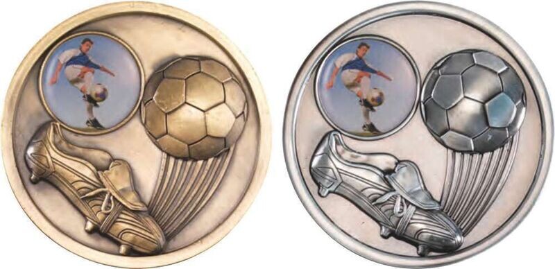 70mm Football Medal
