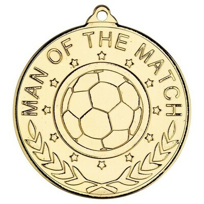 50mm Man Of The Match Medal