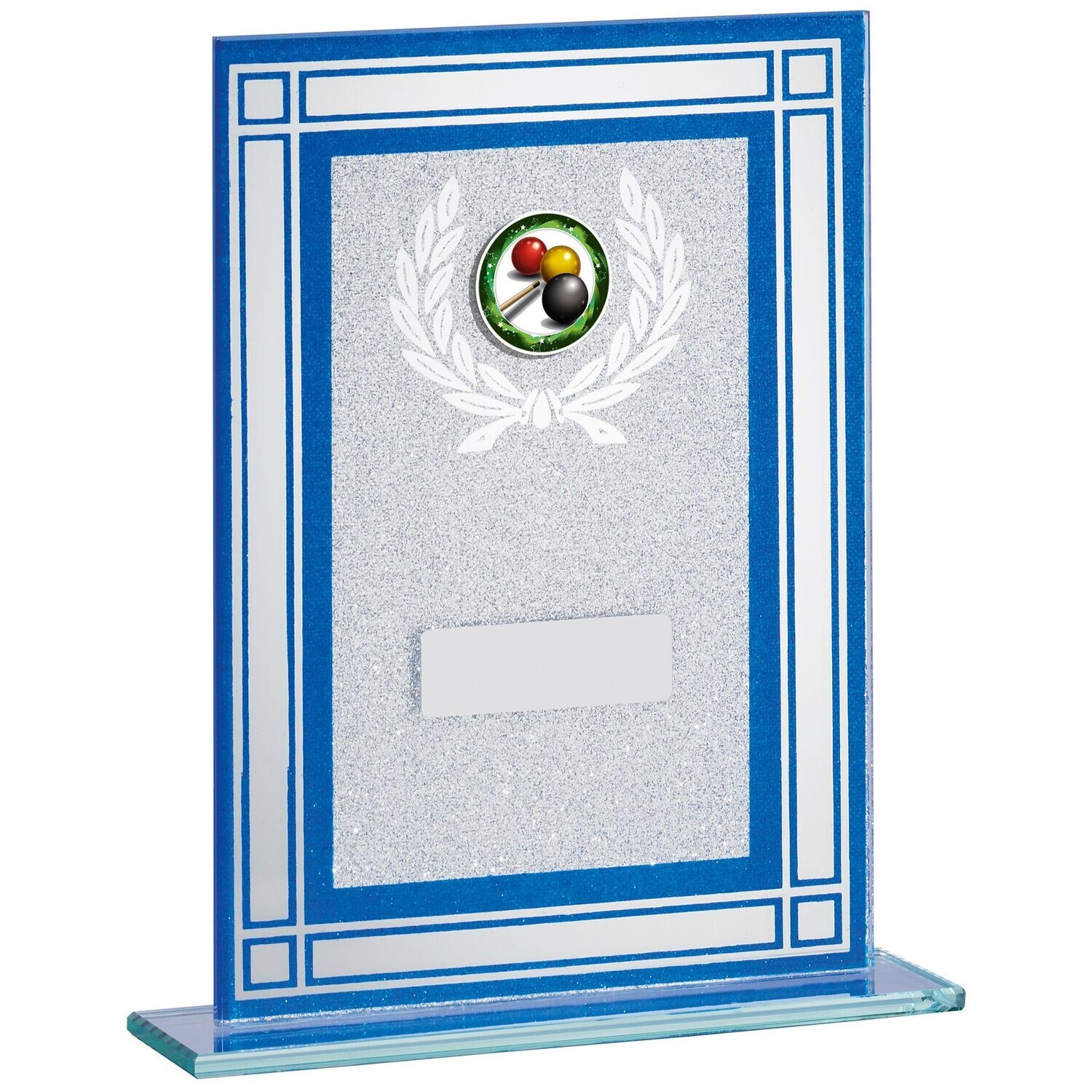 Multisport Glass Award Blue ( In 2 Sizes)