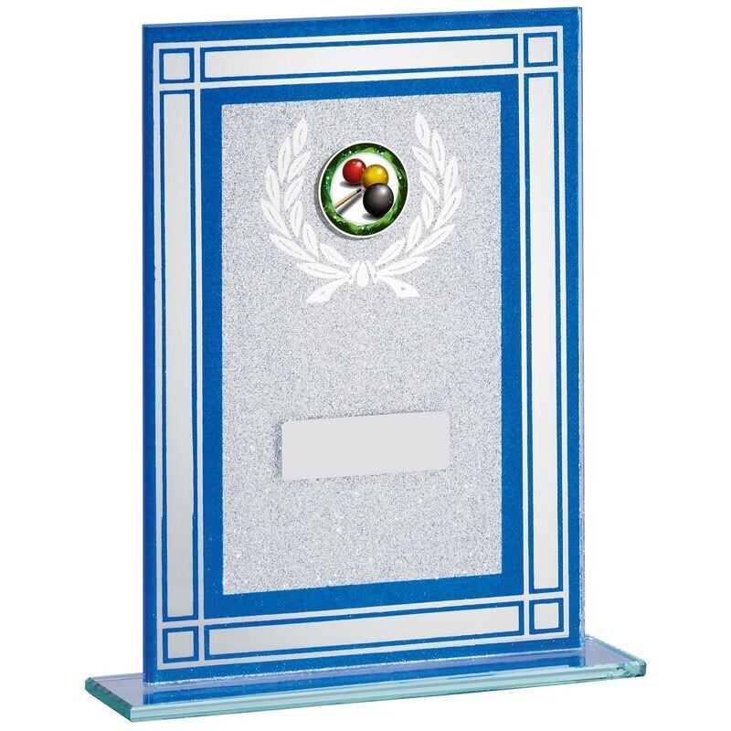 Multisport Glass Award Blue ( In 2 Sizes)
