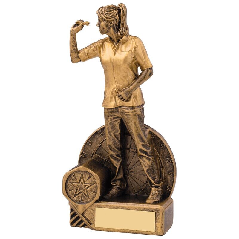 Female Dart Player (In 2 Sizes)