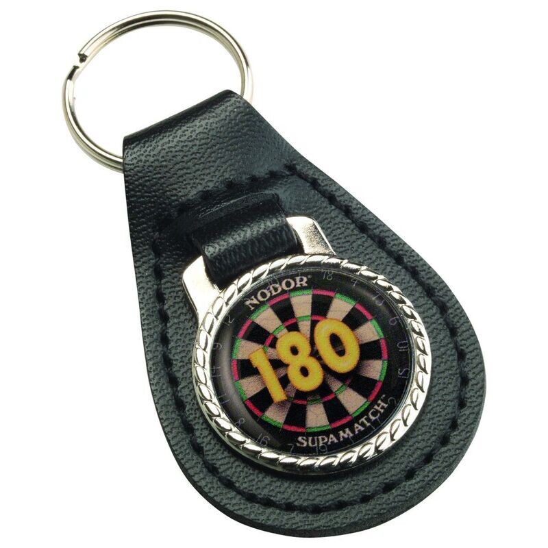 Leather Dart Keyring