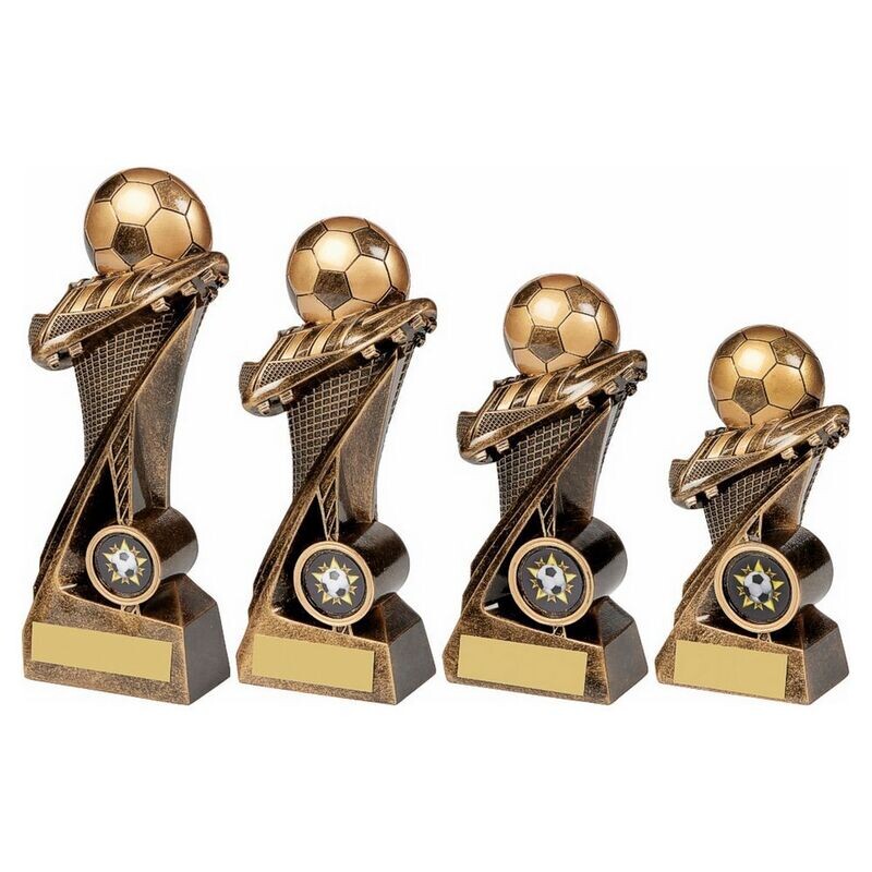 Ant Gold Football Ball & Ball