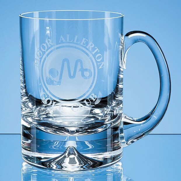 0.565Ltr Handmade Dimple Base Tankard