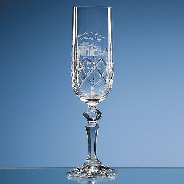 Panelled Champagne Flute
