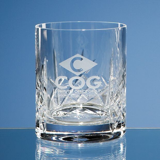 320ml Panelled Whiskey Glass