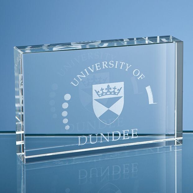 9cm Rectangular Paperweight