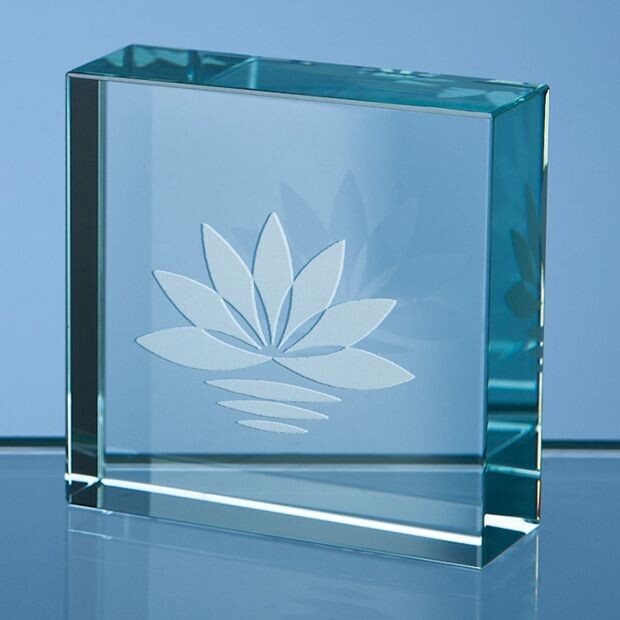 5cm Jade Square Paperweight