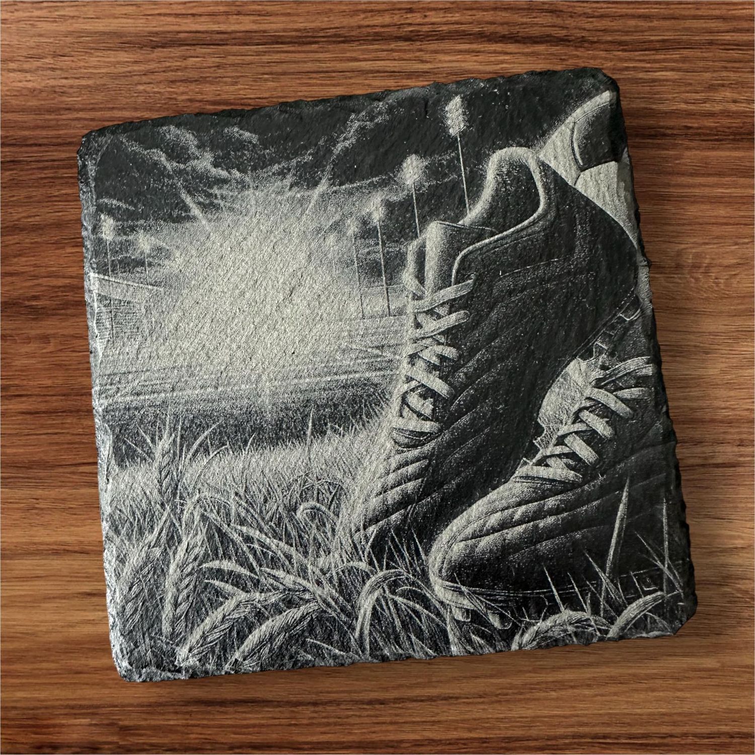 100mm Slate Coaster