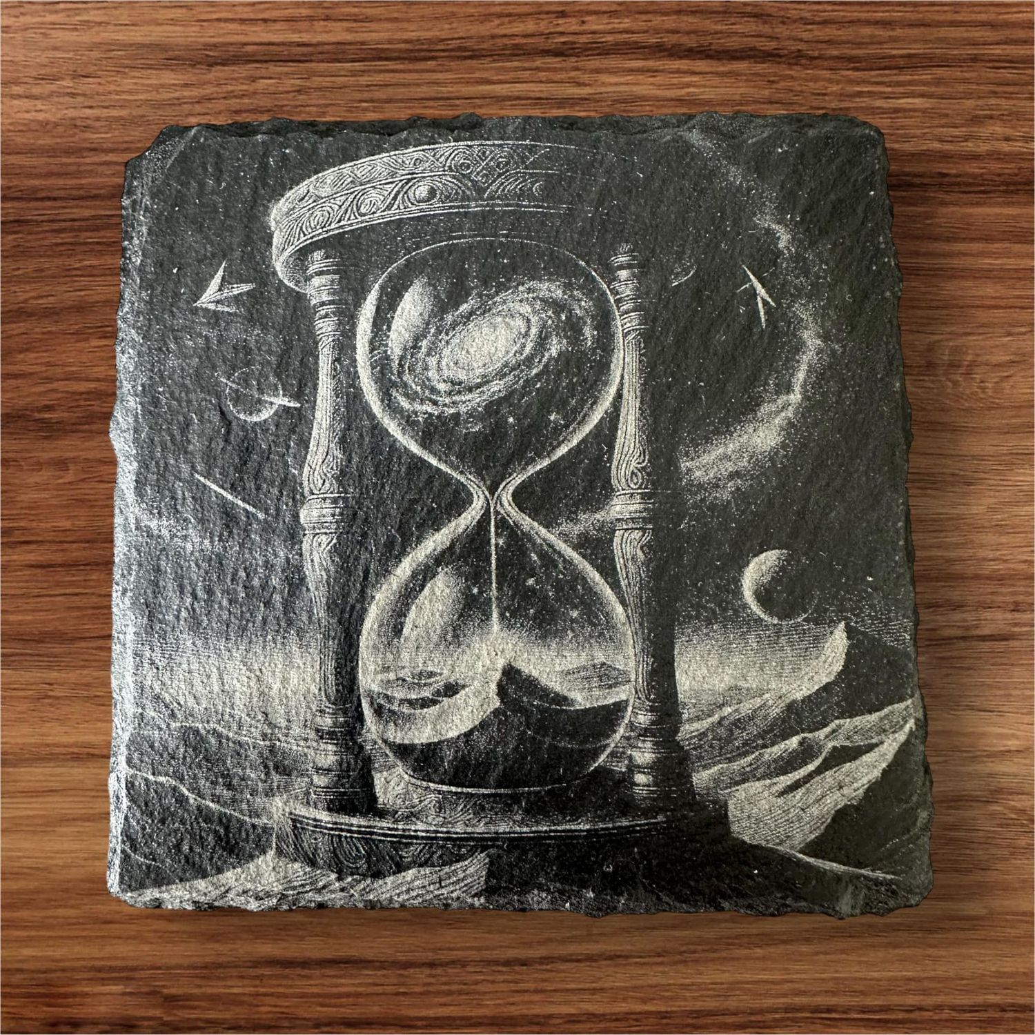 100mm Slate Coaster
