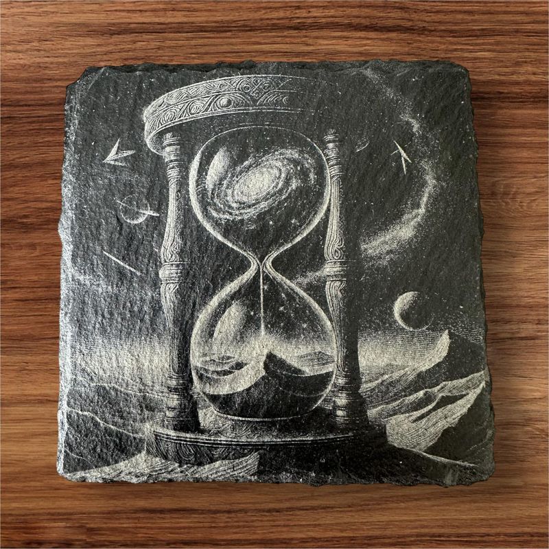 100mm Slate Coaster
