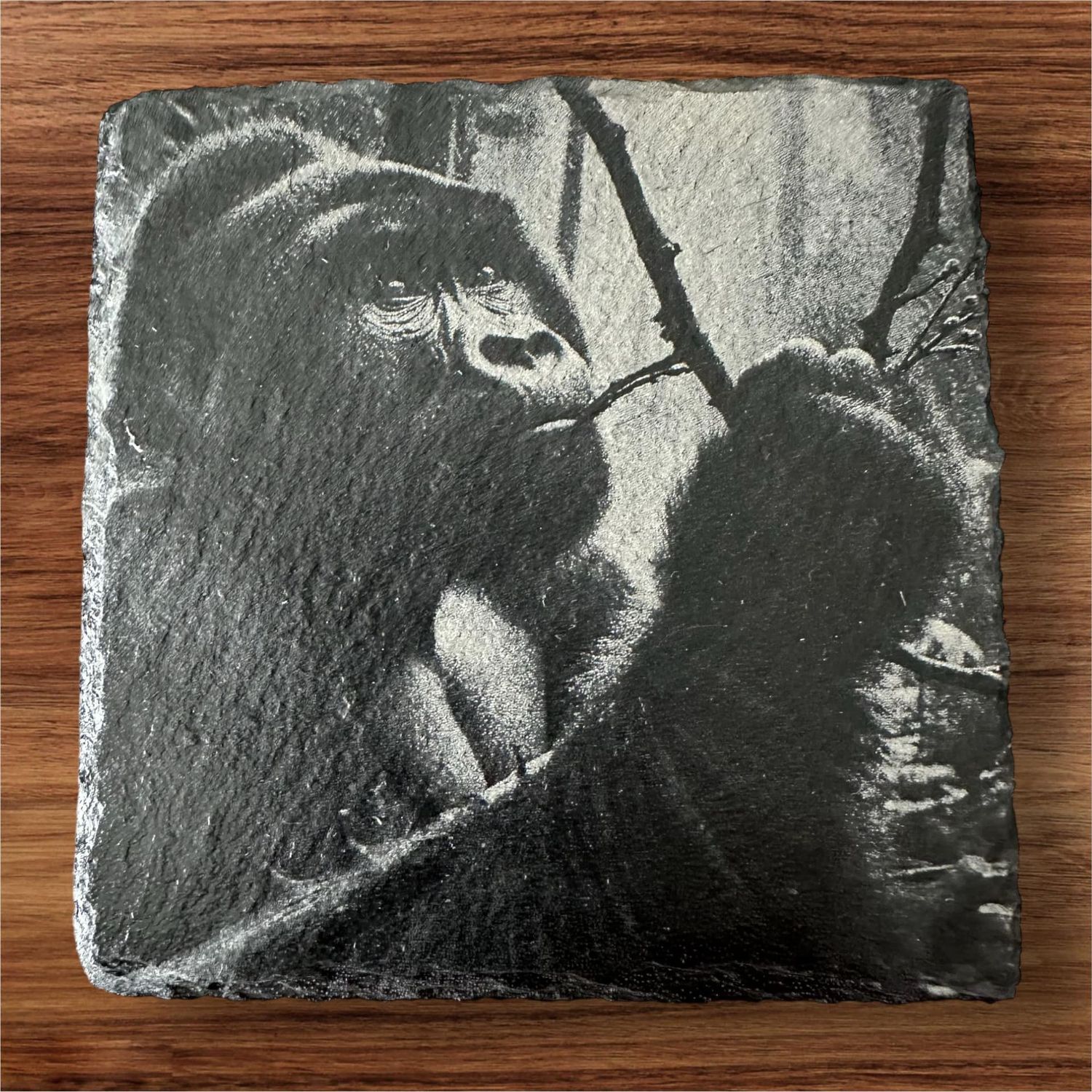 100mm Natural Slate Coaster