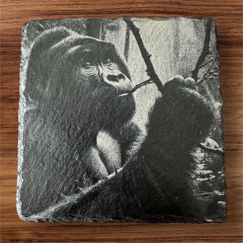 100mm Natural Slate Coaster