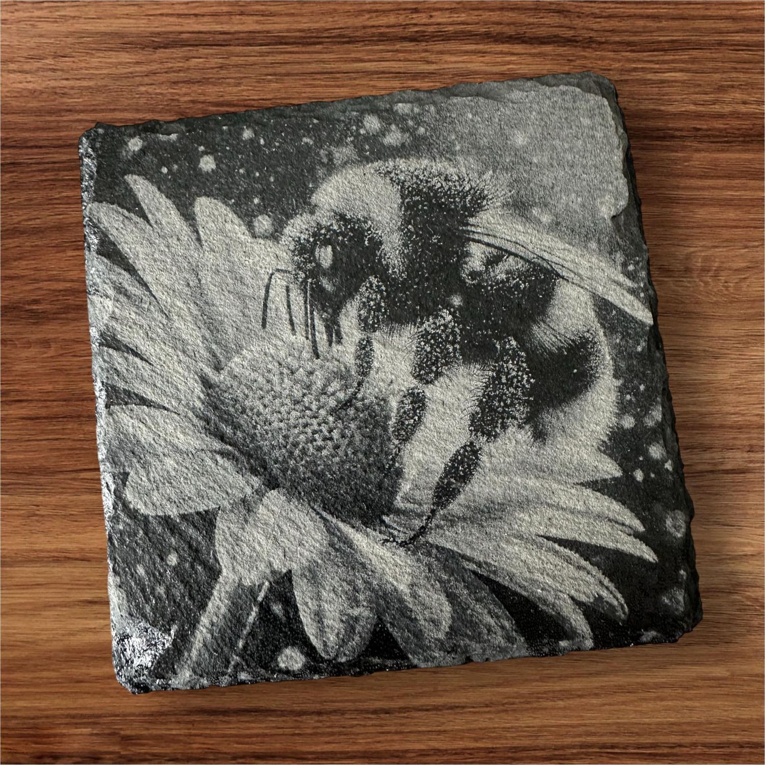 100mm Natural Slate Coaster
