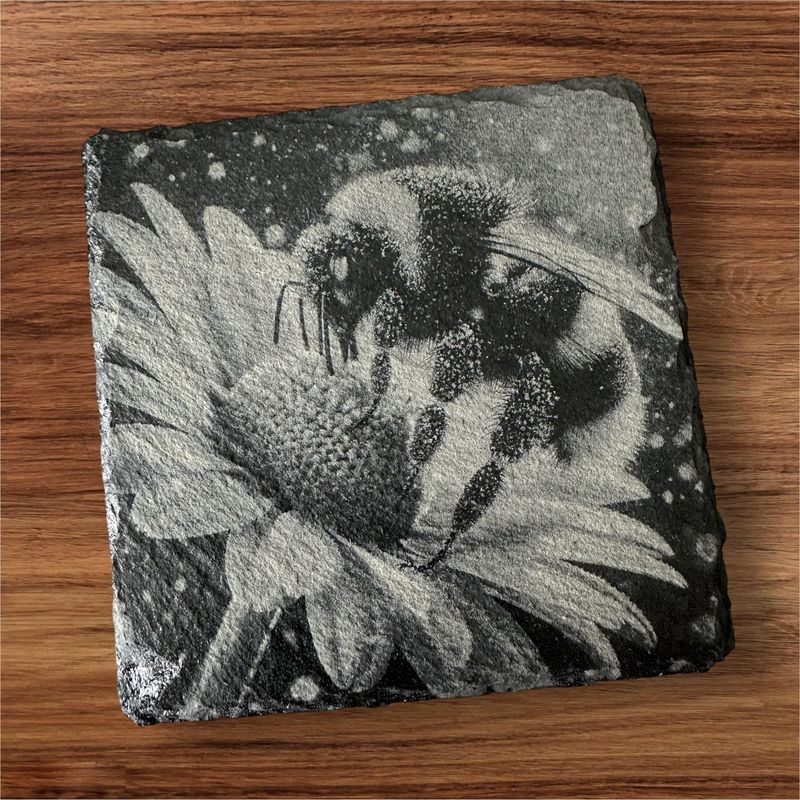 100mm Natural Slate Coaster