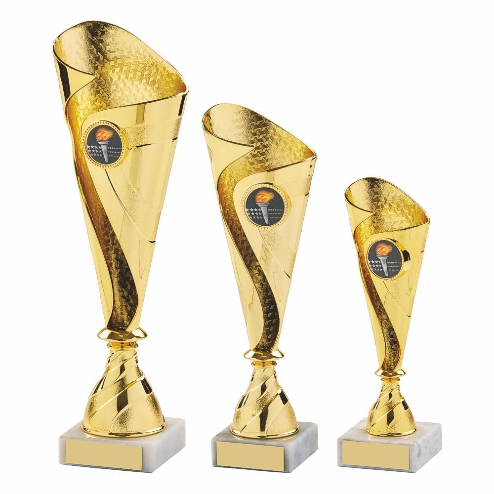 Gold Value Trophy (Available in 3 Sizes)