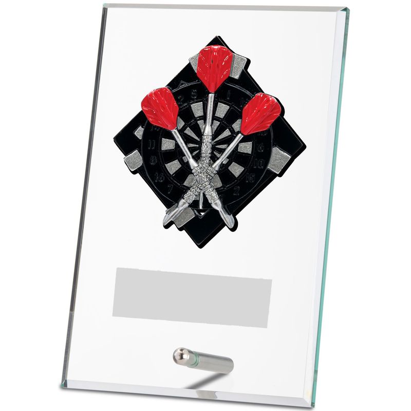 Glass Darts Plaque Glass Darts Plaque