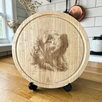 30cm Decorative Bread Board (Retriever)