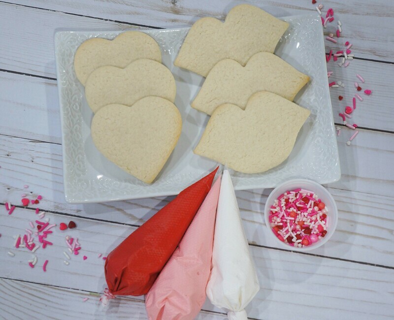 Nekkid Valentine Cookie DIY kit