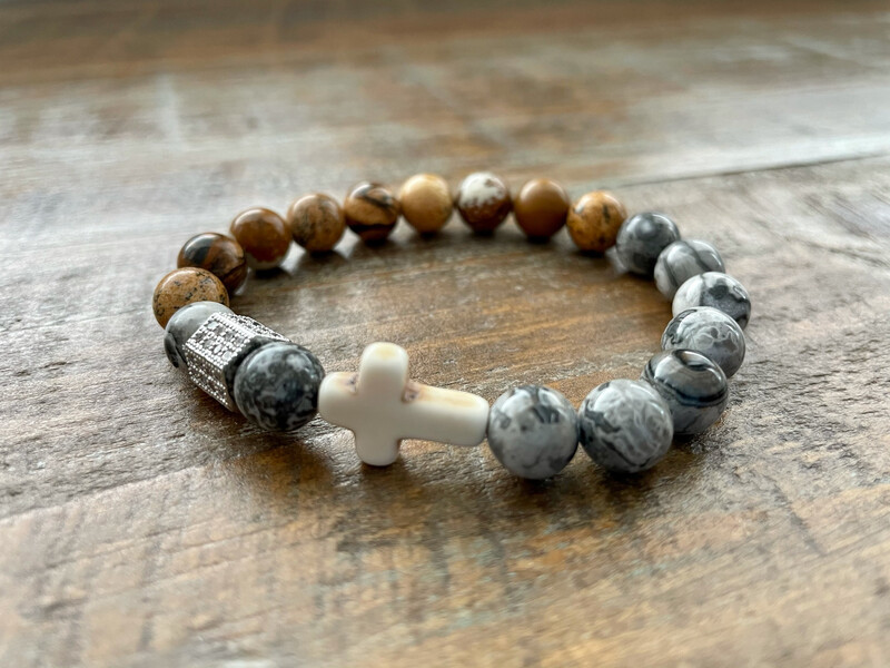 Have A Little Faith  - Natural Stone &amp; Gray