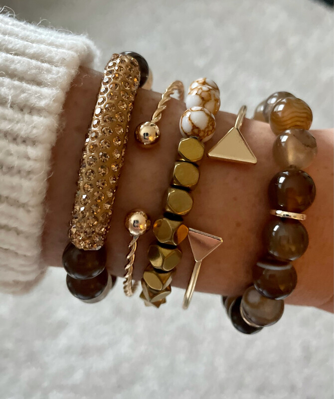 Mocha swirls Set