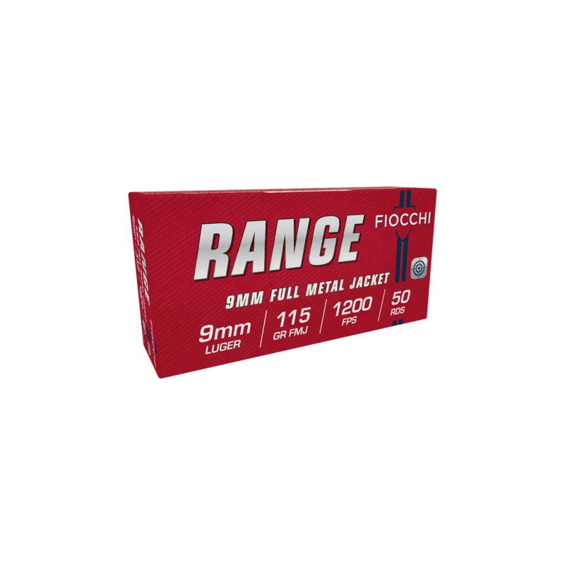 9mm - Fiocchi 115gr FMJ