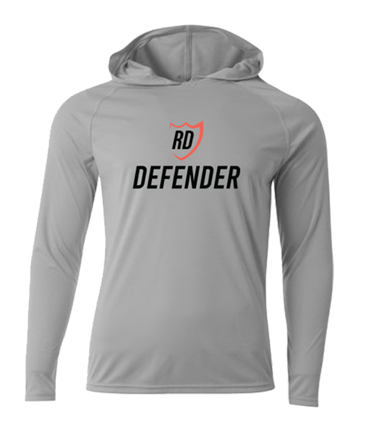 Defender Sun Hoodie - Light Gray