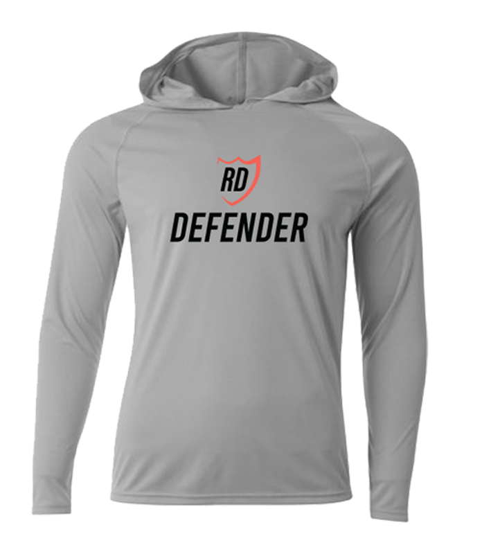 Defender Sun Hoodie - Light Gray