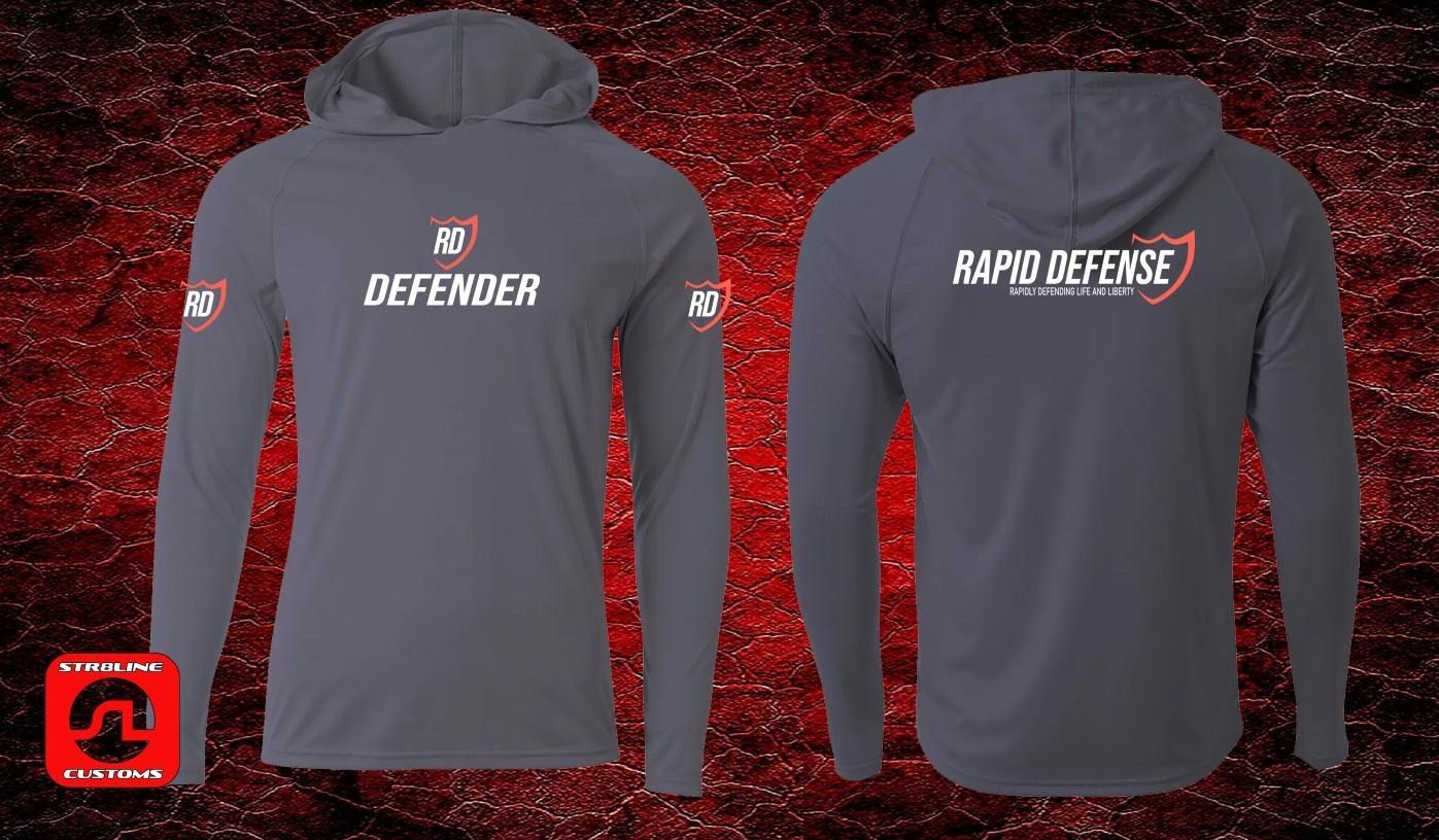 Defender Sun Hoodie - Dark Gray