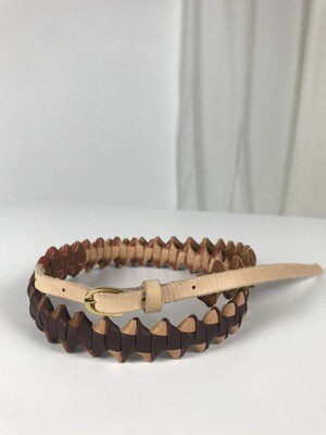 Geflochtener Gürtel multicolour