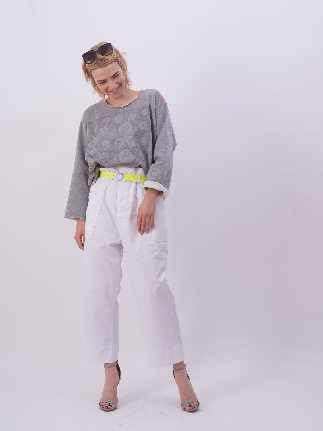 Cargopants weiss