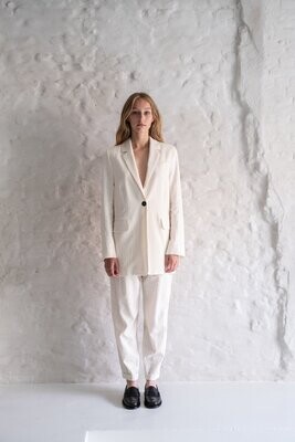 Blazer offwhite gestreift