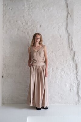 Jupe beige
