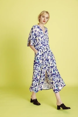 Kleid &quot;LIQUOR&quot; blau/rainbow