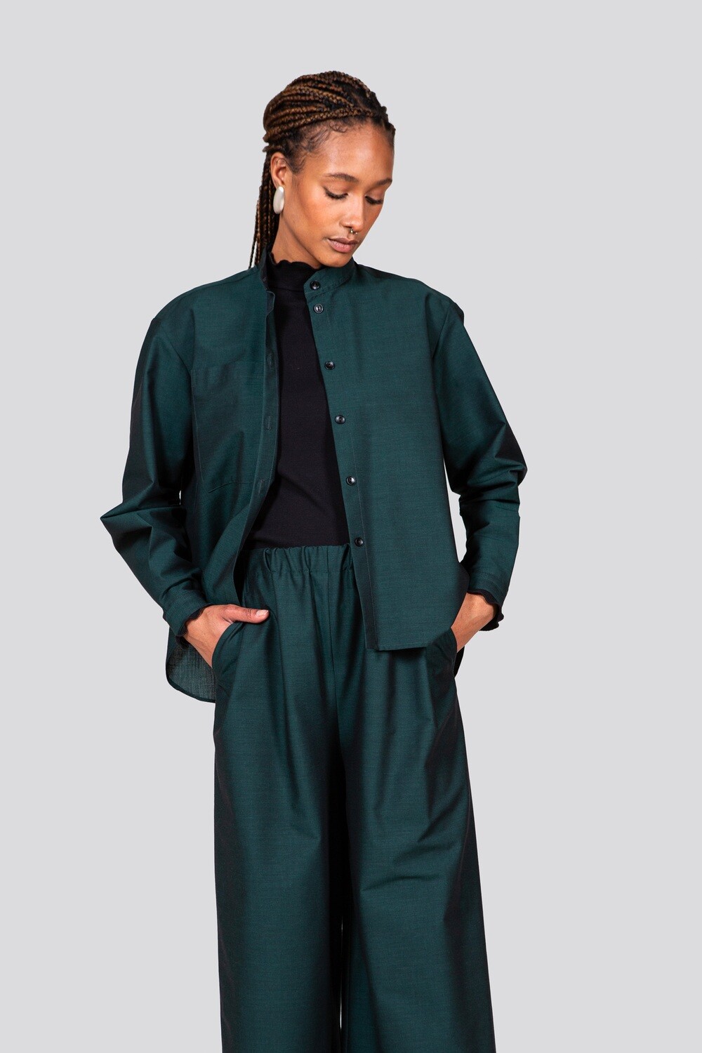Bluse Alma smeralda