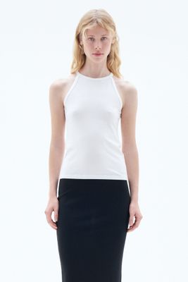 93 cotton tank white