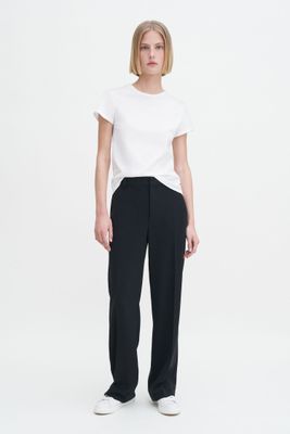 Soft cotton tee white