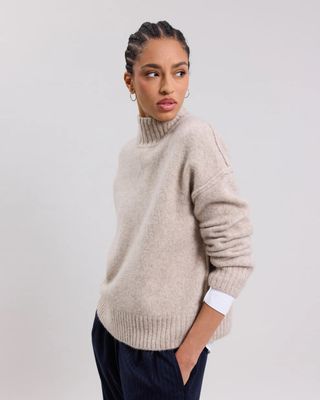 Pullover Mythe beige