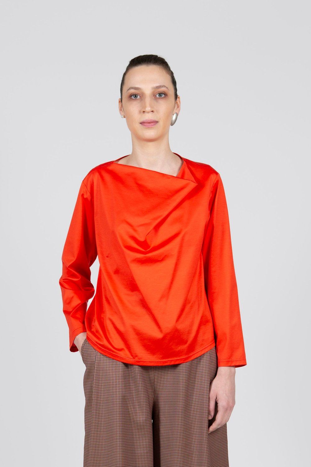 Bluse Aida fuoco