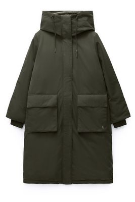 Cassis Utility Parka black olive