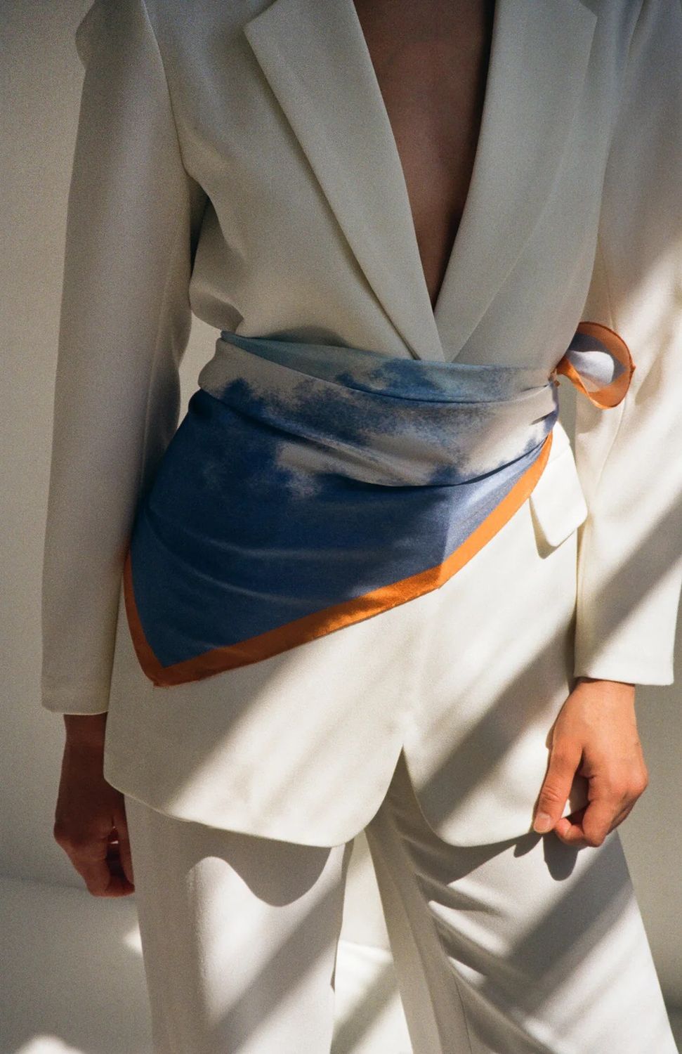 Foulard Amafu Seide