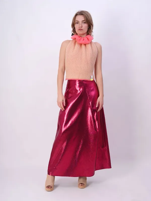 Jupe pink Lurex