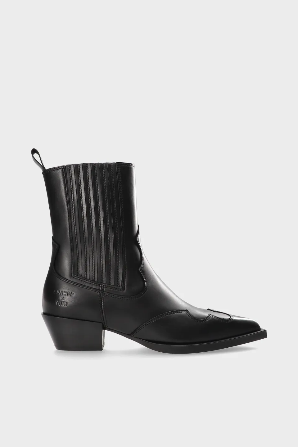Western Boot black